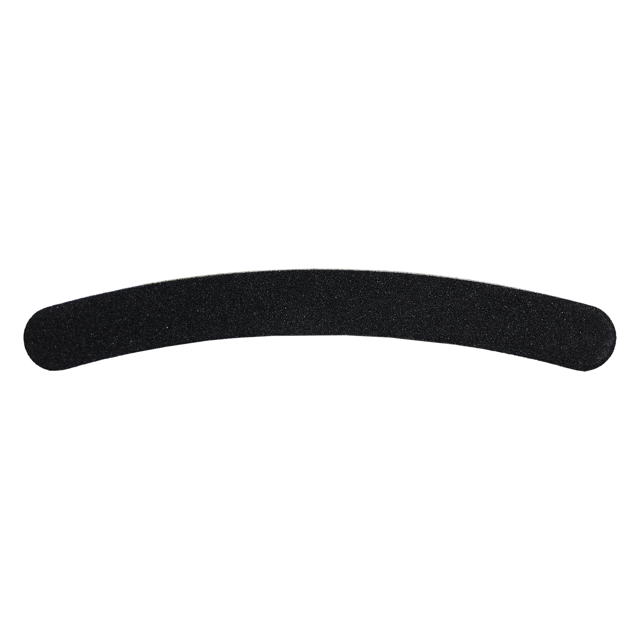 Black Boomerang Nail File 100/180 Grit Nail File   Naio Nails