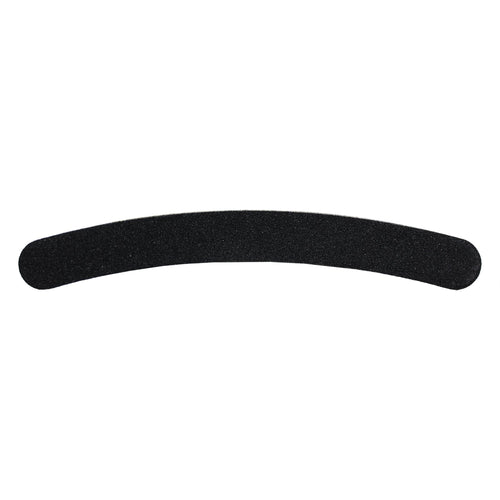 Black Boomerang Nail File 100/180 Grit Nail File