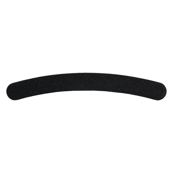 Black Boomerang Nail File 100/180 Grit Nail File   Naio Nails