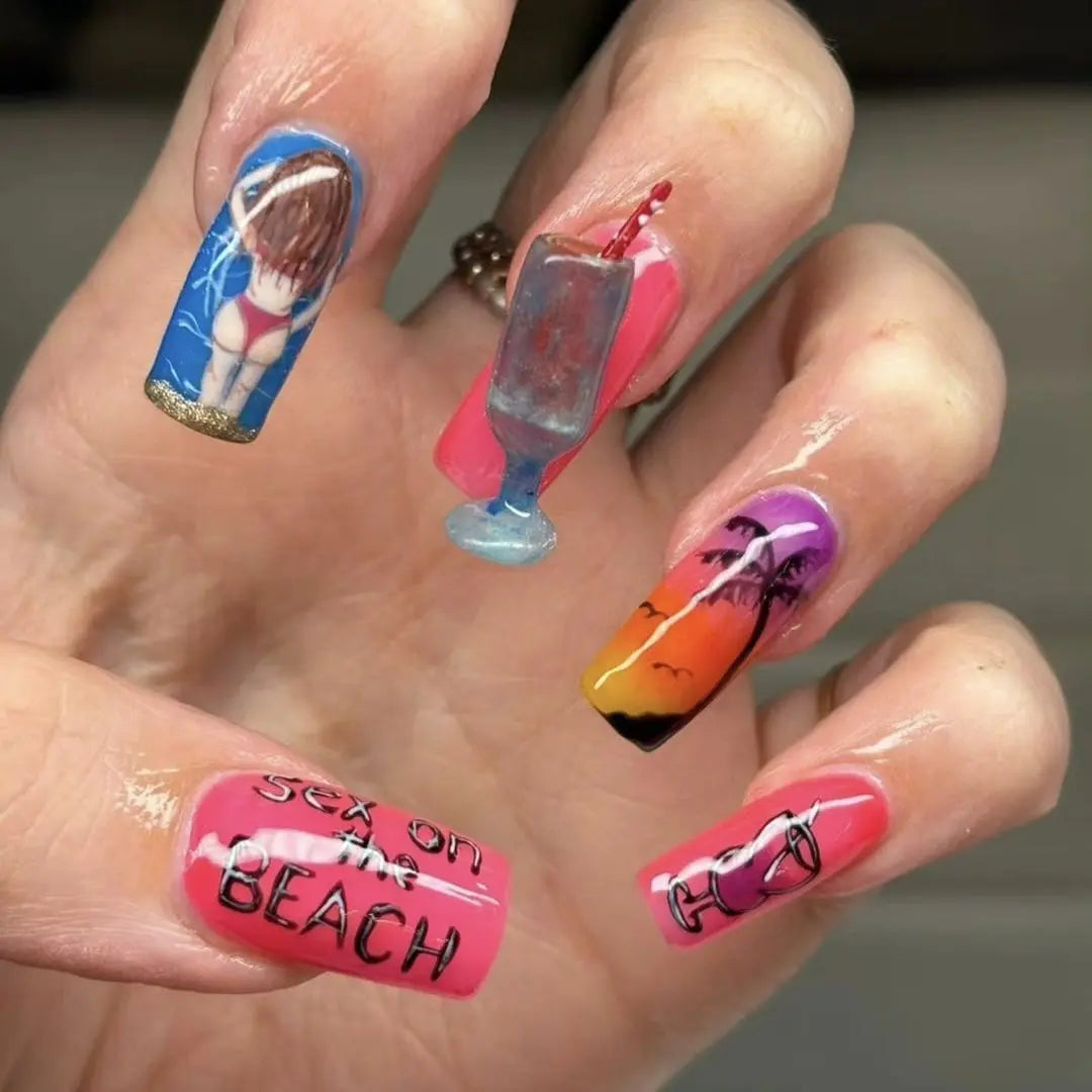 Strawberry Bellini - UGGP-A0701 Urban Graffiti Gel Polish 15ml   Naio Nails