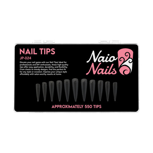 JP-024 Stiletto Nail Tips - Transparent - 550