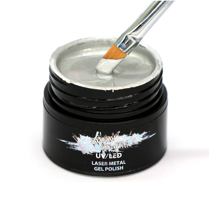 NEW Laser Metal Gel Polish 5ml Pot - Urban Graffiti