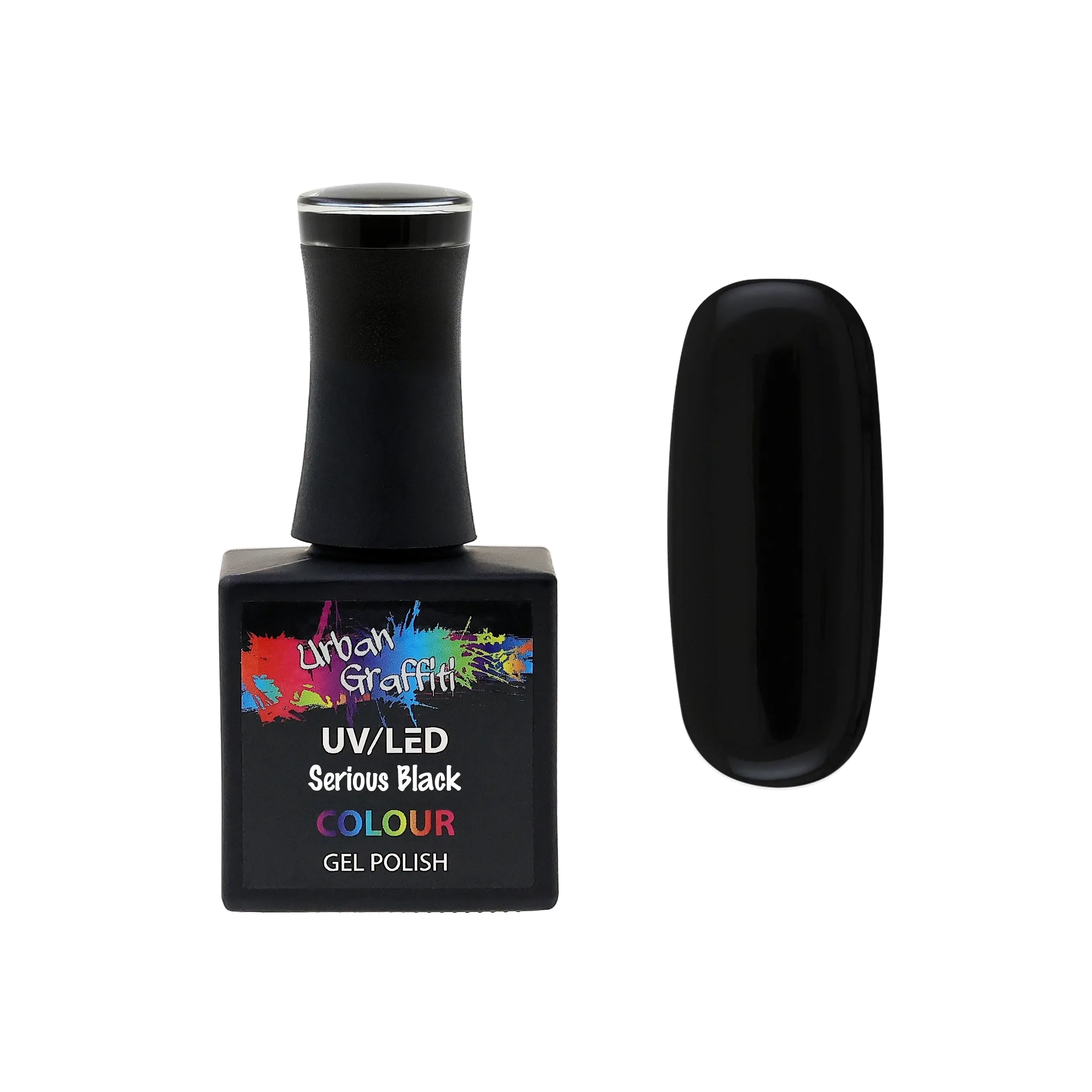 Serious Black - UGGP-A0002 Urban Graffiti Gel Polish 15ml