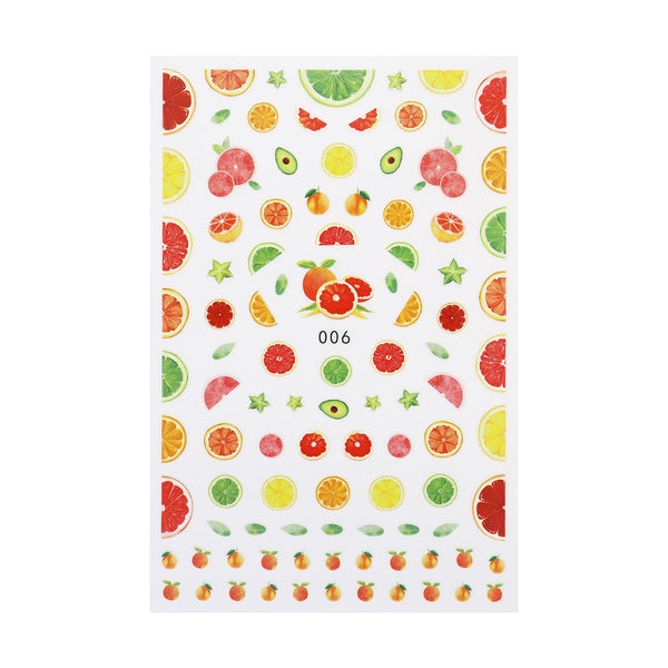 Sticker Sheet - Citrus Fruit