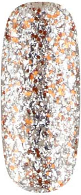Diamond Ember - UGGP-A0911 Αστικός Γκράφιτι Ασημί και Χρυσό Γκλίτερ Τζελ Βερνίκι 15ml
