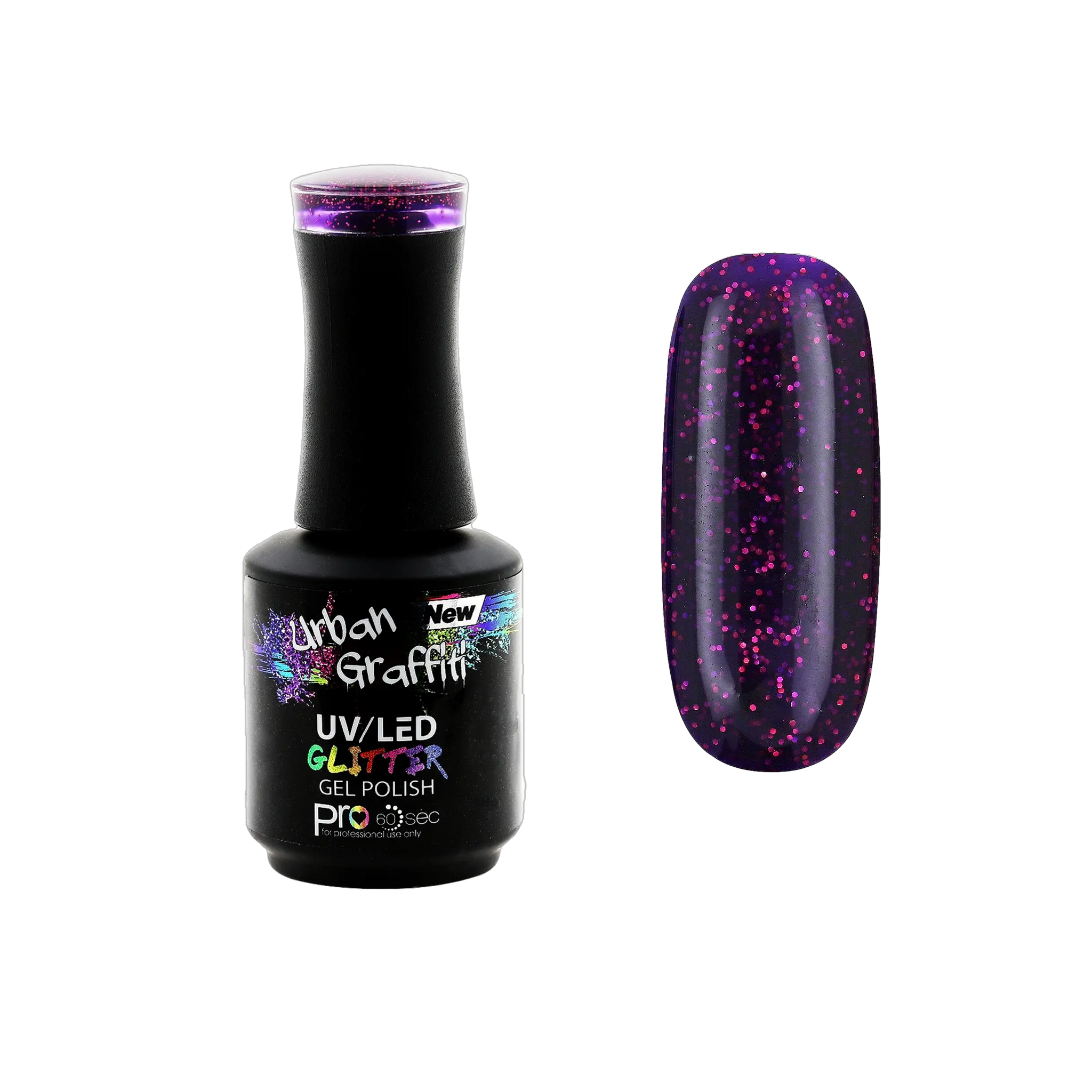 Blackberry Fizz - UGGP-A0792 Urban Graffiti Gel Polish 15ml   Naio Nails