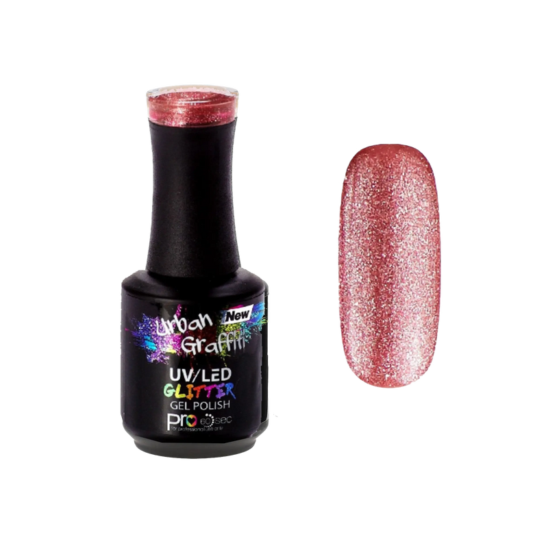 Brilliant Rose - UGGP-A0162 Αστικό Γκράφιτι Τζελ Βερνίκι 15ml