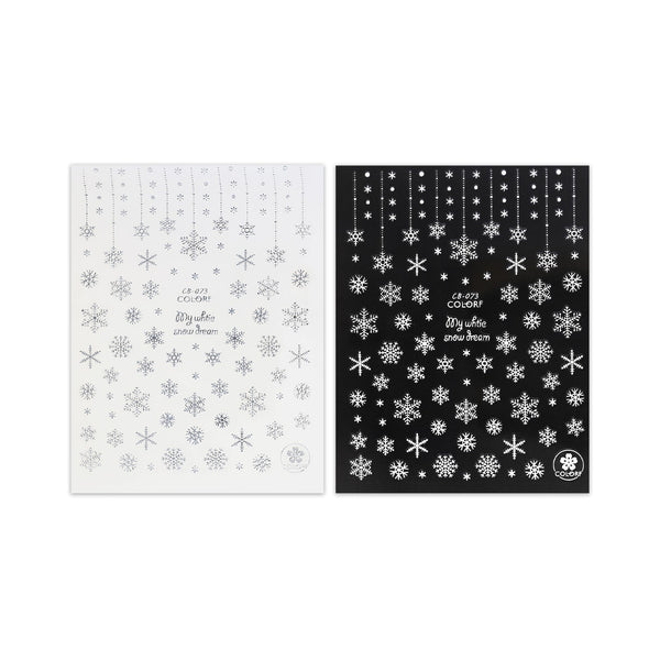 Christmas Sticker - Snowflake Selection 2