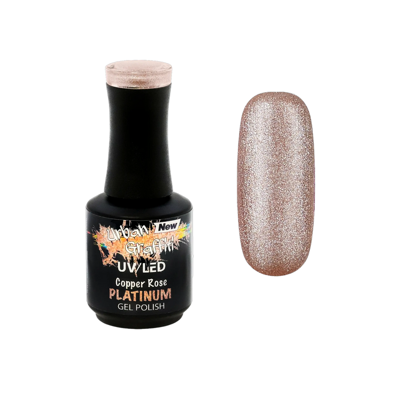 Copper Rose - UGGP-P004 Αστικό Γκράφιτι Τζελ Βερνίκι 15ml