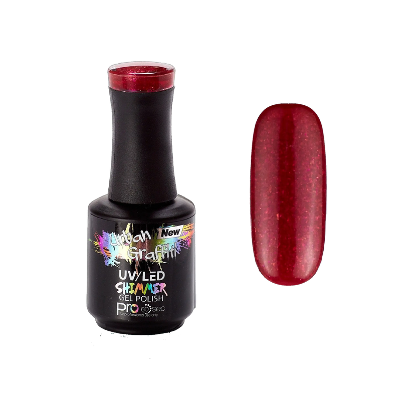 Forbidden Cherry - UGGP-A0372 Smalto Gel Urban Graffiti 15ml