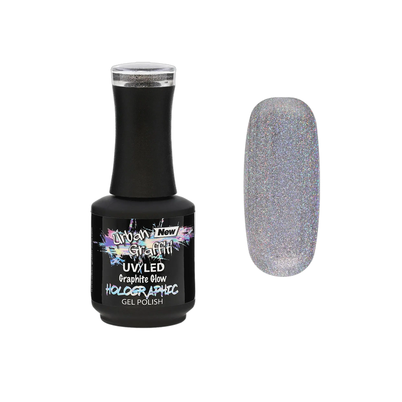 Graphite Glow - UGGP-HG002 Αστικός Γκράφιτι Τζελ Βερνίκι 15ml