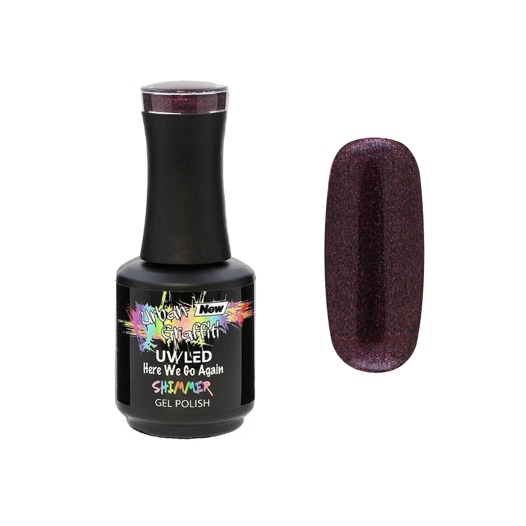Here We Go Again - UGGP-A0951 Urban Graffiti Gel Polish 15ml   Naio Nails