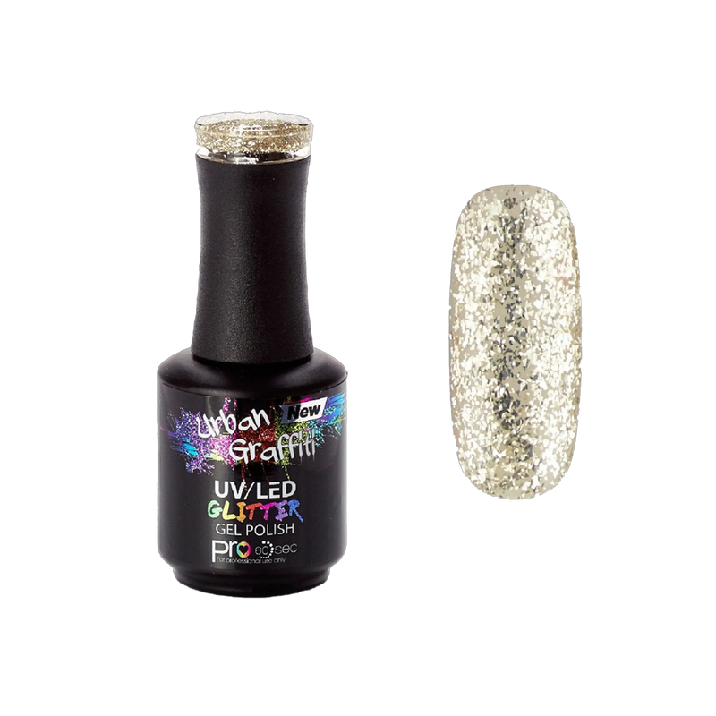 Midas Touch - UGGP-A0914 Smalto Gel Glitter Oro Urban Graffiti 15ml