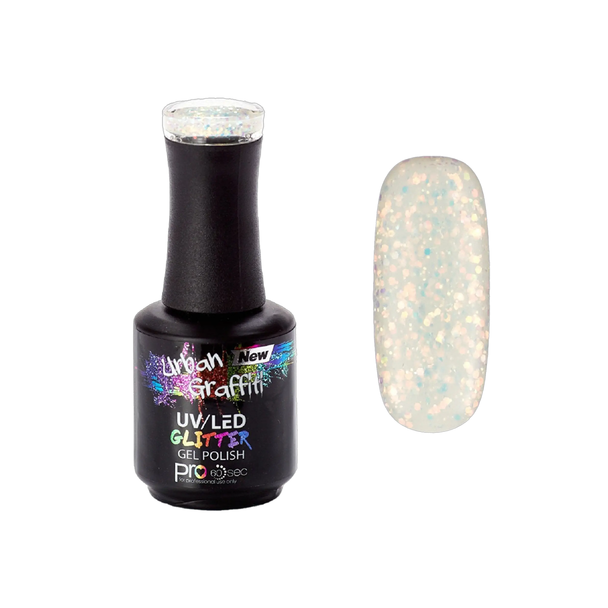 Oyster Sparkle - UGGP-A0870 Urban Graffiti Gel Polish 15ml   Naio Nails