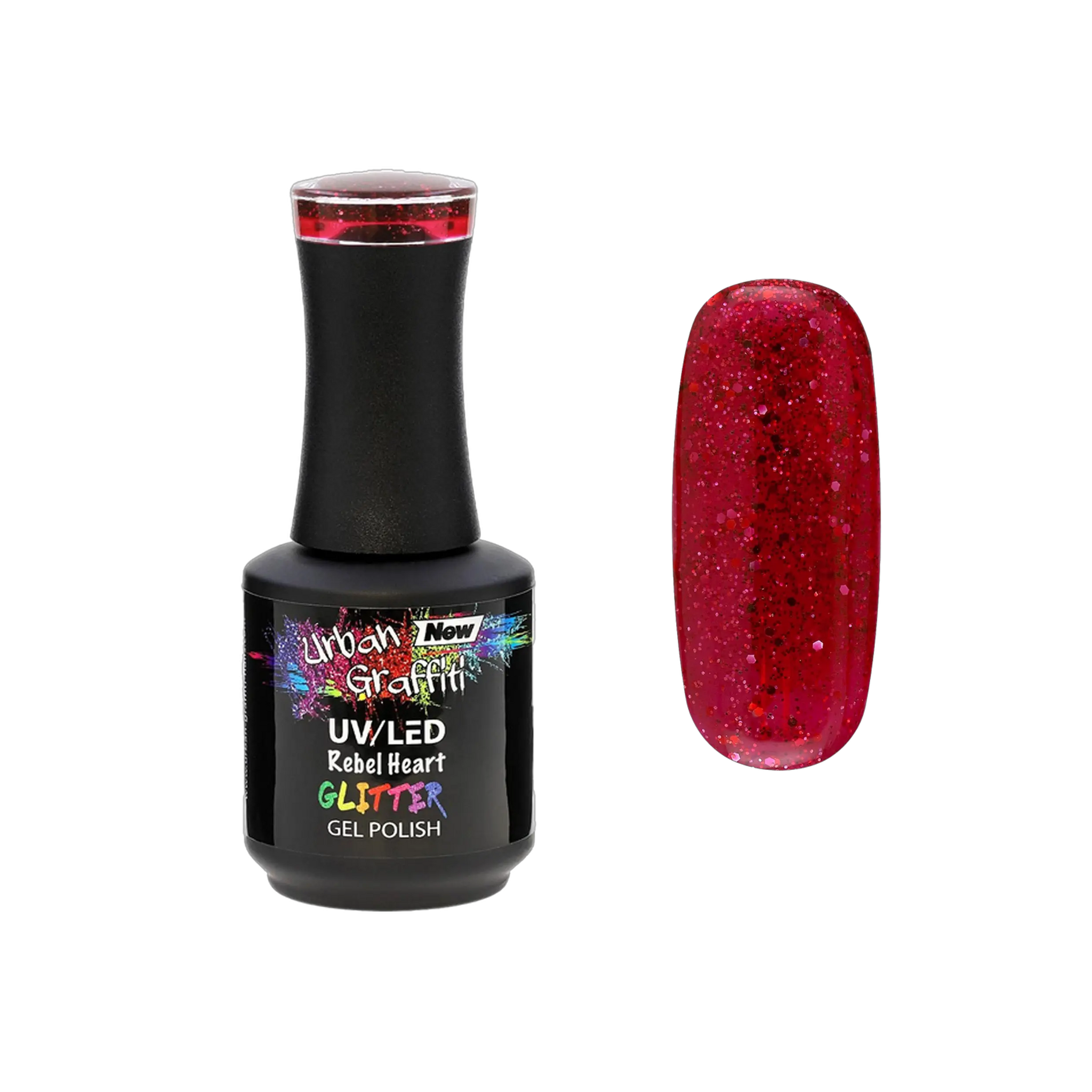 Rebel Heart - UGGP-A1109 Urban Graffiti Gel Polish 15ml   Naio Nails
