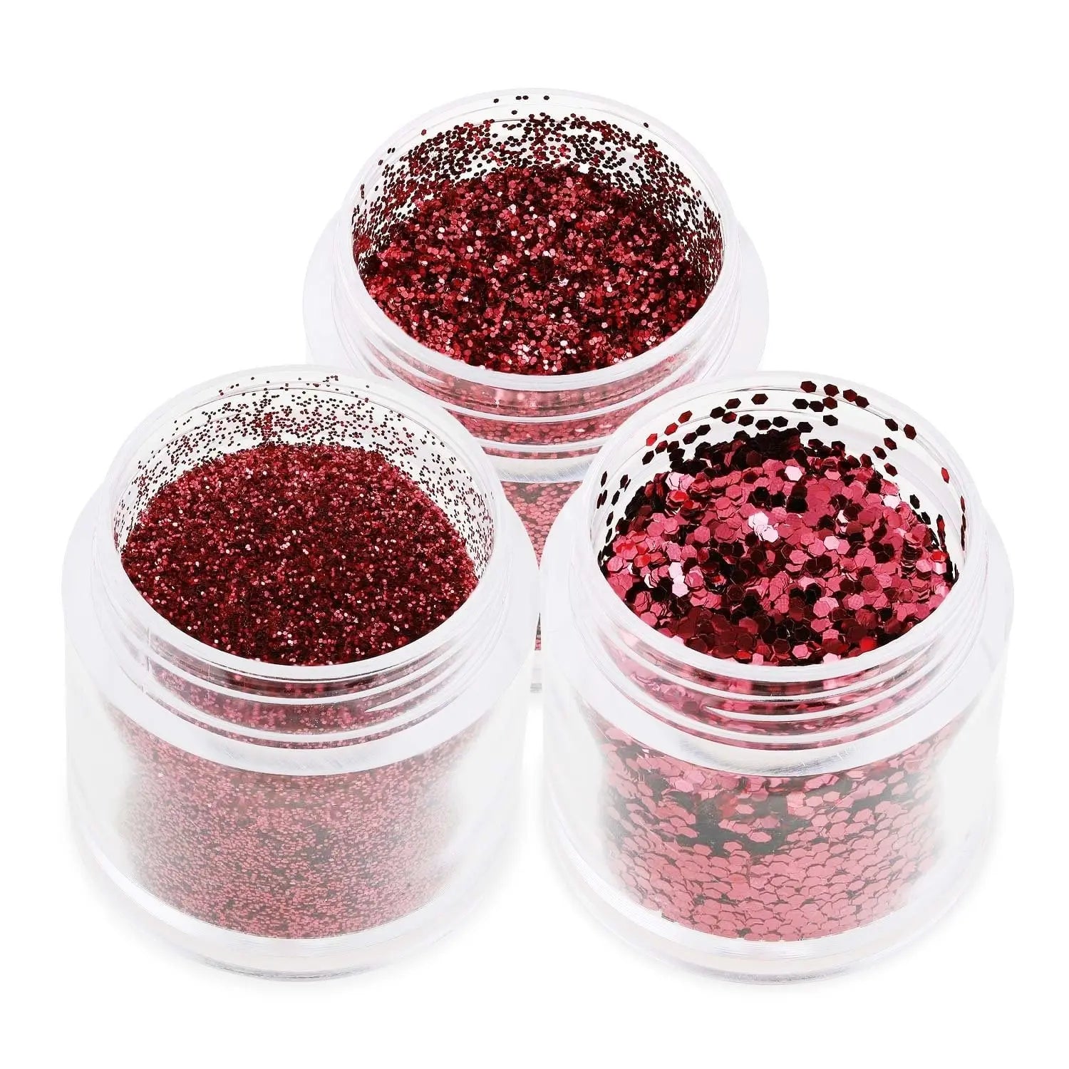 Rosy Posy Nail Glitter - B0909   Naio Nails