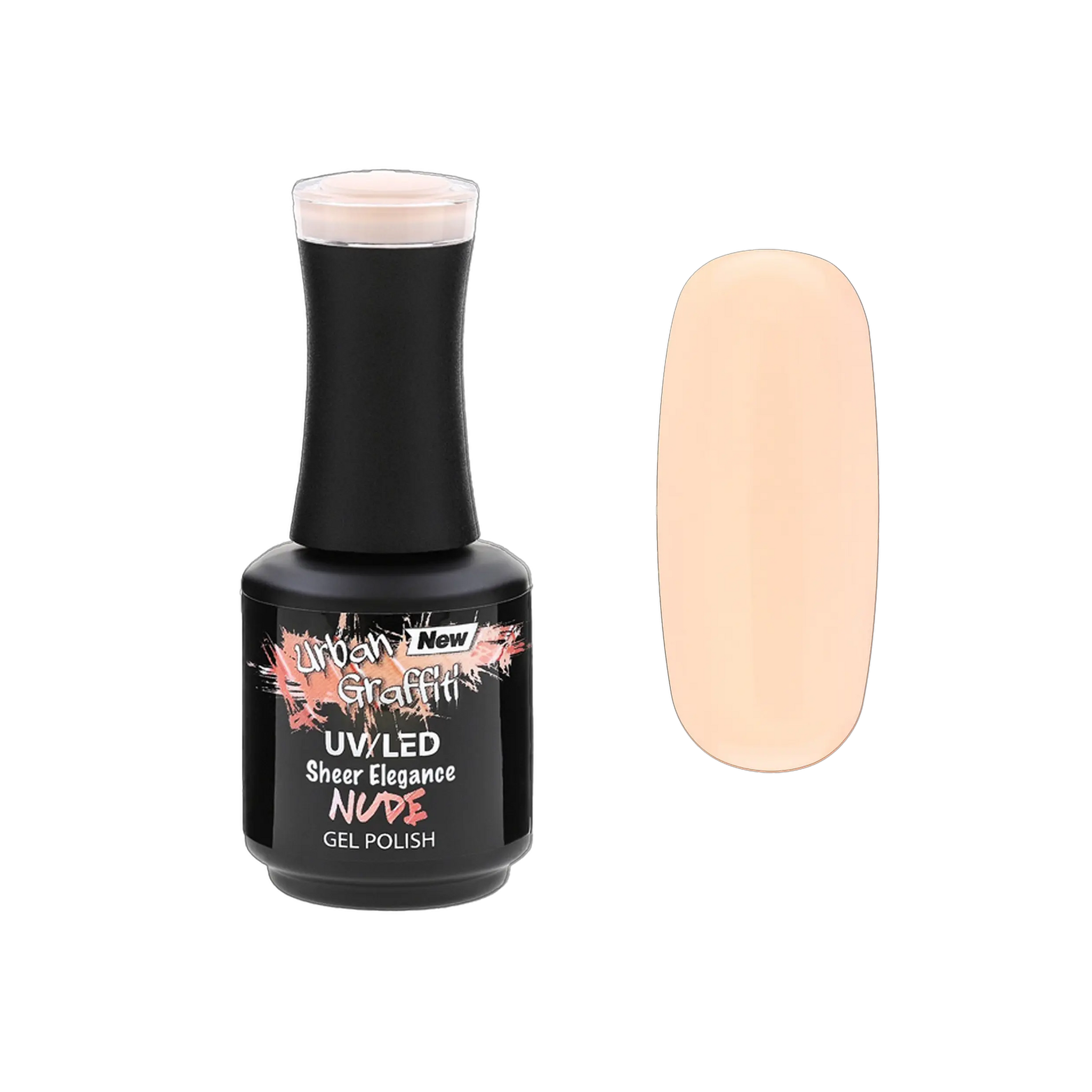 Sheer Elegance - UGGP-A0600 Urban Graffiti Gel Polish 15ml   Naio Nails