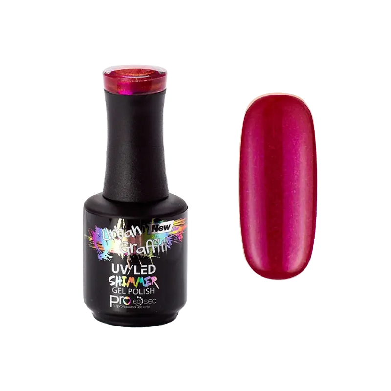 Smalto Gel Urban Graffiti Sparkling Cranberry - UGGP-A0070 15ml