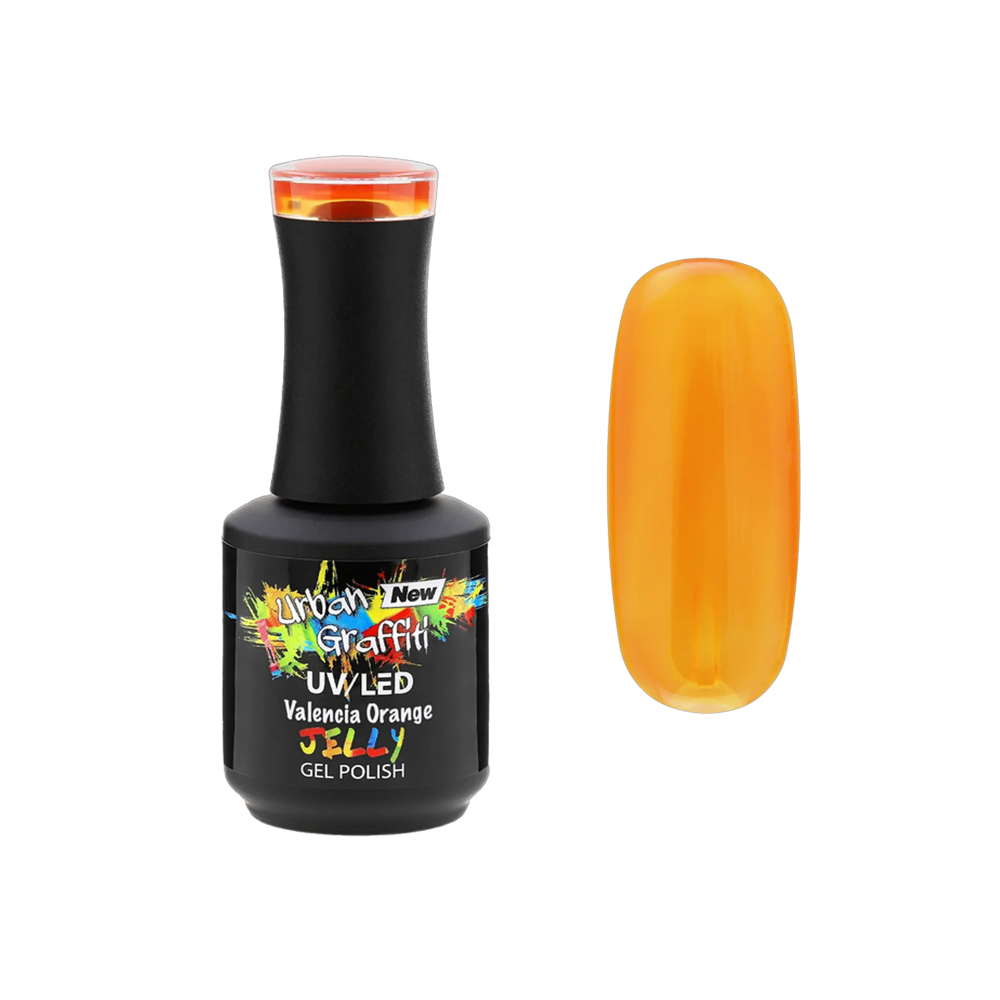 Valencia Orange - UGGP-JE015 Urban Graffiti Gel Polish 15ml   Naio Nails