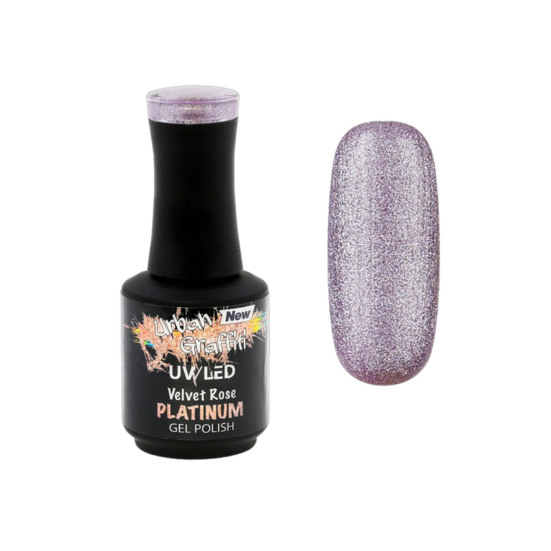 Velvet Rose - UGGP-P008 Αστικός Γκράφιτι Τζελ Βερνίκι 15ml