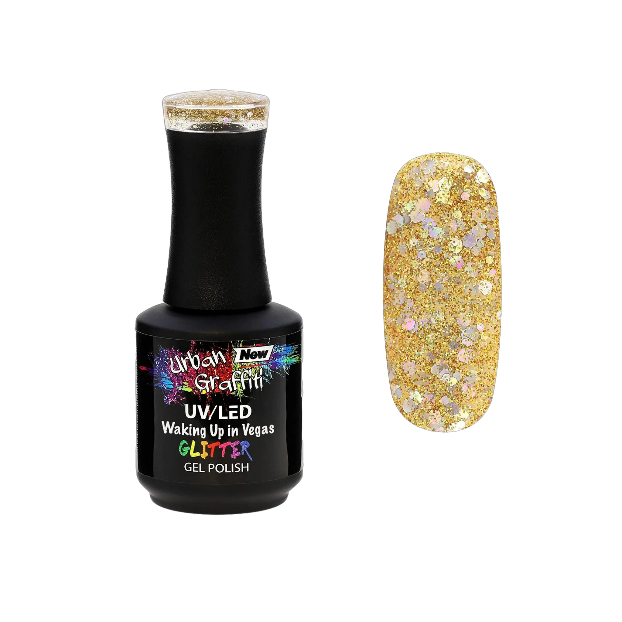 Waking Up In Vegas - UGGP-A0892 Urban Graffiti Gel Polish 15ml   Naio Nails